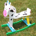 2015 Factory Wholesale Ride on Animal Toy Wooden Rocking Horse